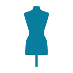 Dress form icon