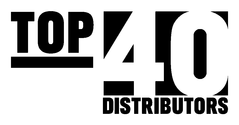 Top 40 Distributors badge